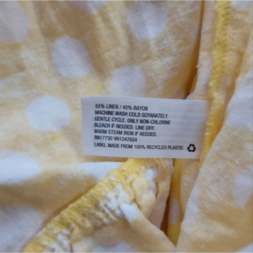 Lisa Marie Fernandez for Target Polka Dot Off Shoulder Dress Size XS - Picture 7 of 7